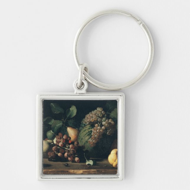 Chaveiro Ainda vida com uvas e romã (Frente)