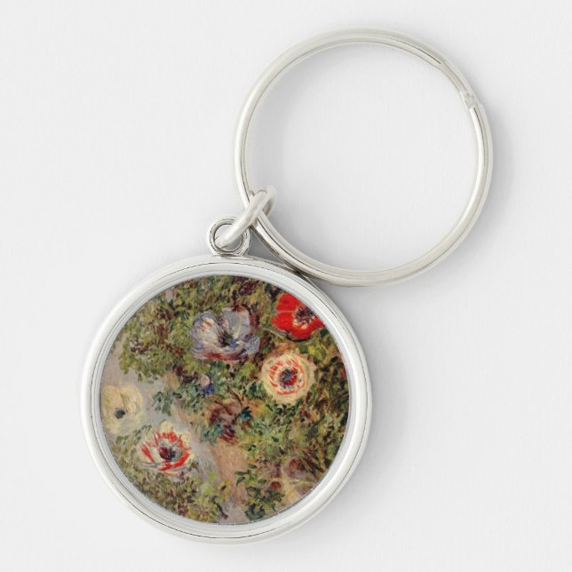 Chaveiro Ainda-Vida de Claude Monet com os presentes do des (Frente)