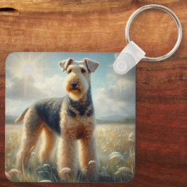 Chaveiro Airedale Terrier