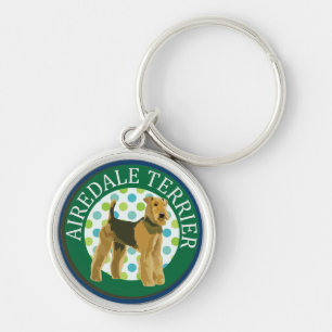 Chaveiro Airedale terrier