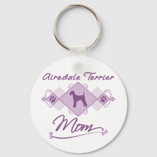 Chaveiro Airedale Terrier Mãe