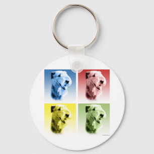 Chaveiro Airedale Terrier Pop Art
