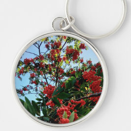 Chaveiro Airelas vermelhas