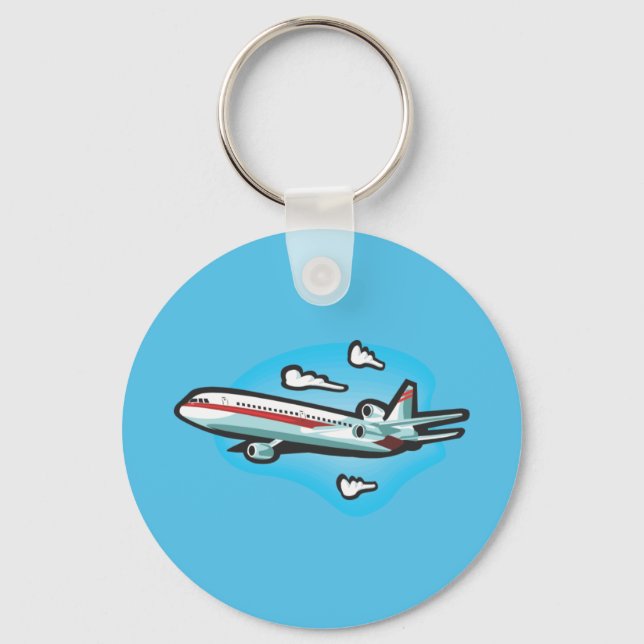 Chaveiro Airplane  Keychain (Frente)