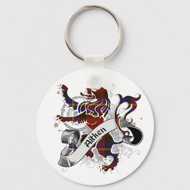 Chaveiro Aitken Tartan Lion (Frente)