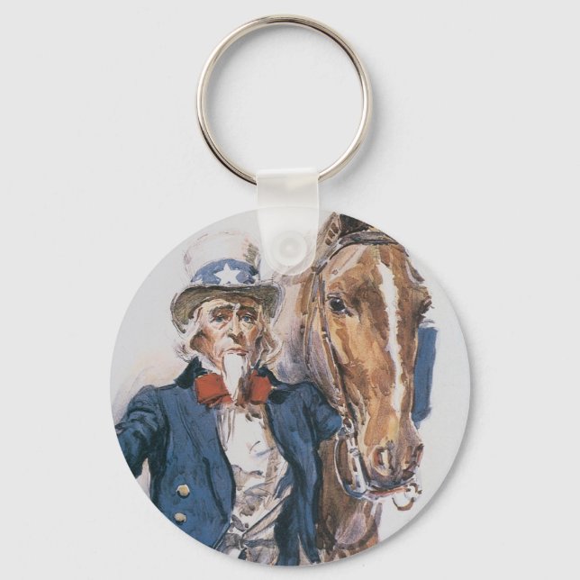 Chaveiro Ajude-o a ajudar os EUA! (Frente)