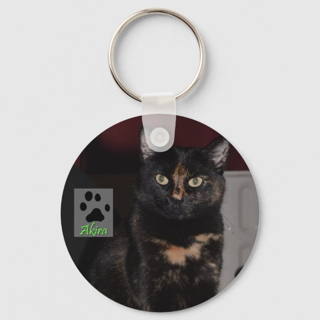 Chaveiro Akira, Tortie Bengal Keyring 1 (Frente)