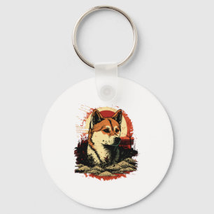 Chaveiro Akita Inu Dog