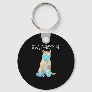 Chaveiro Akita inu | novo cão pessoas vestindo um presente