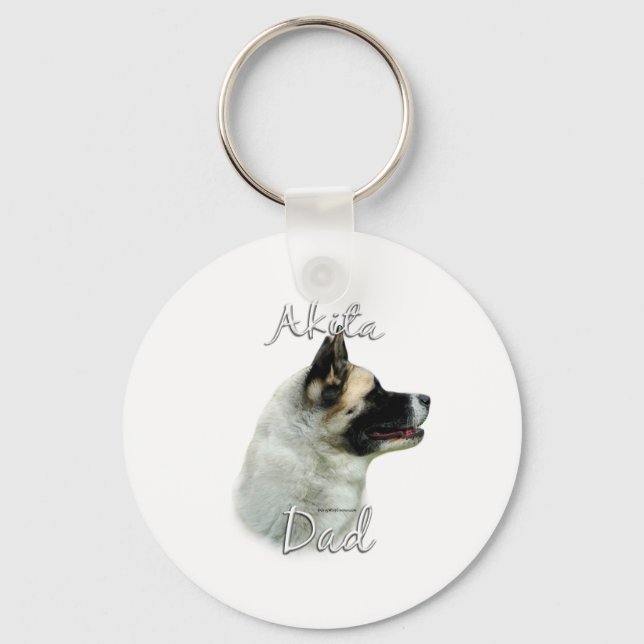 Chaveiro Akita Pai 2 (Frente)