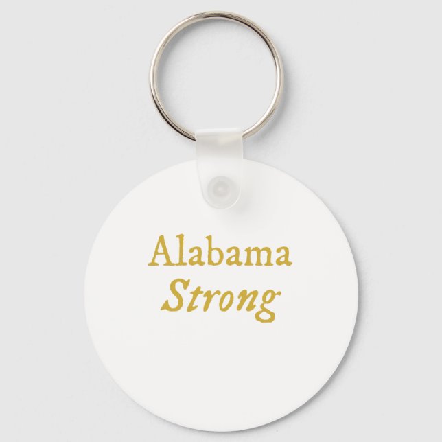 Chaveiro Alabama Strong (Frente)