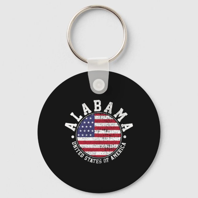 Chaveiro Alabama Vintage (Frente)
