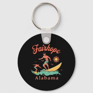 Chaveiro Alama Fairhope Surfista Al Surfando Férias na Prai