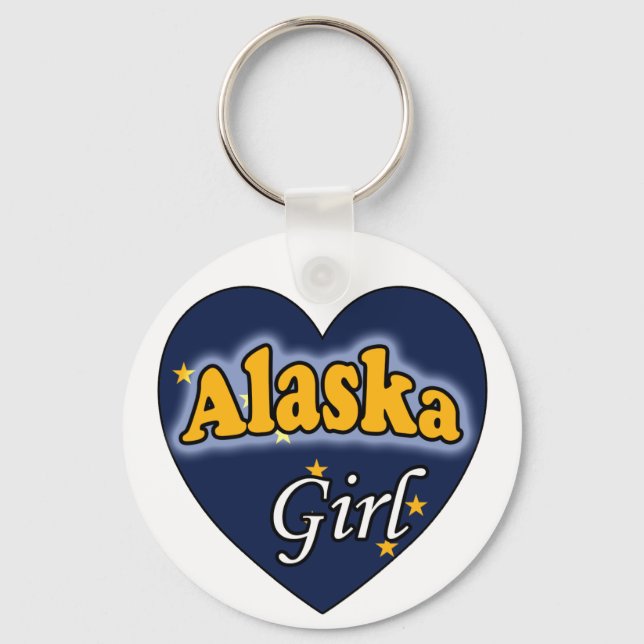 Chaveiro Alaska Girl (Frente)