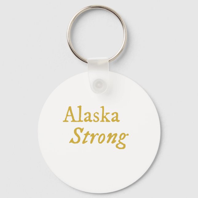Chaveiro Alaska Strong (Frente)