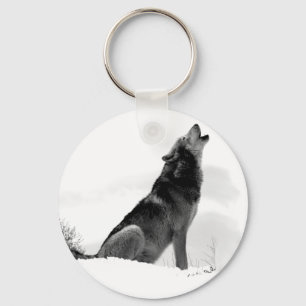 Chaveiro Alaskan Timber Wolf Keychain