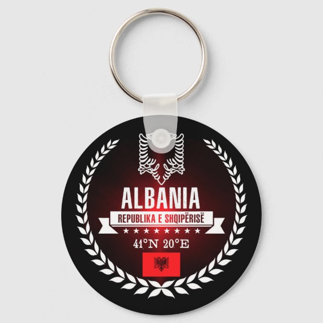 Chaveiro Albânia (Frente)