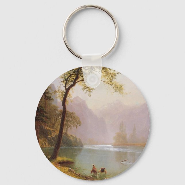 Chaveiro Albert Bierstadt, Kerns River Valley California (Frente)