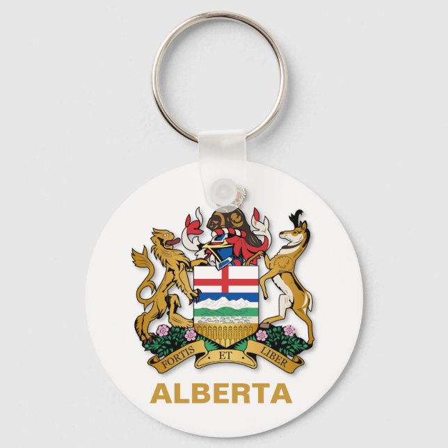 Chaveiro Alberta casaco de armas (Frente)