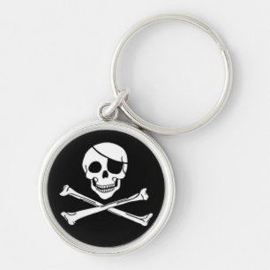 Chaveiro alegre do pirata de Roger