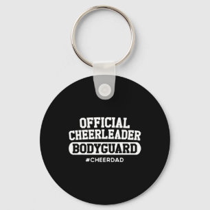 Chaveiro Alegre Pai Chefe Oficial dos Cheerleaders Guarda-C
