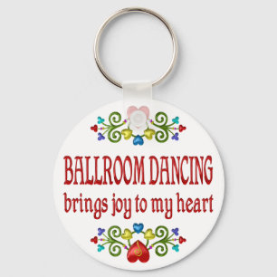 Chaveiro Alegria da dança de salão de baile
