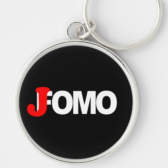 Chaveiro Alegria de perder Jomo FUNNY Introvertido Tímido (Frente)