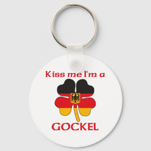 Chaveiro Alemães personalizados beijam-me que eu sou Gocke