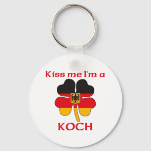 Chaveiro Alemães personalizados beijam-me que eu sou Koch