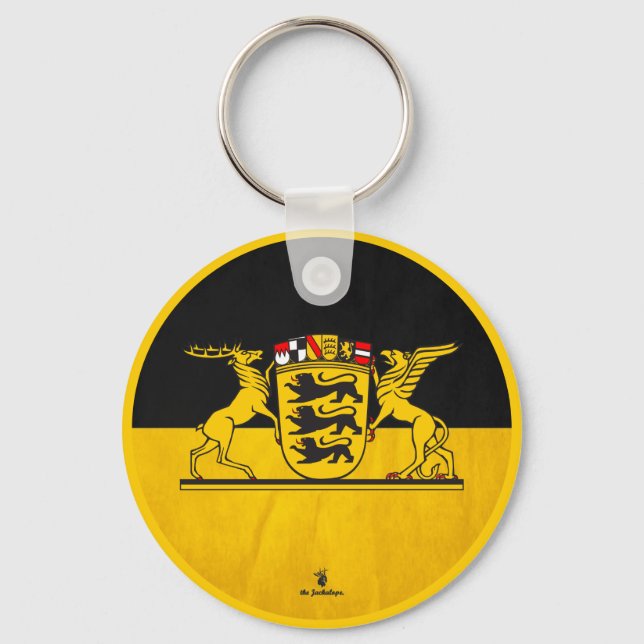 Chaveiro "Alemanha: 1950er/heute - Baden Württemberg (Frente)