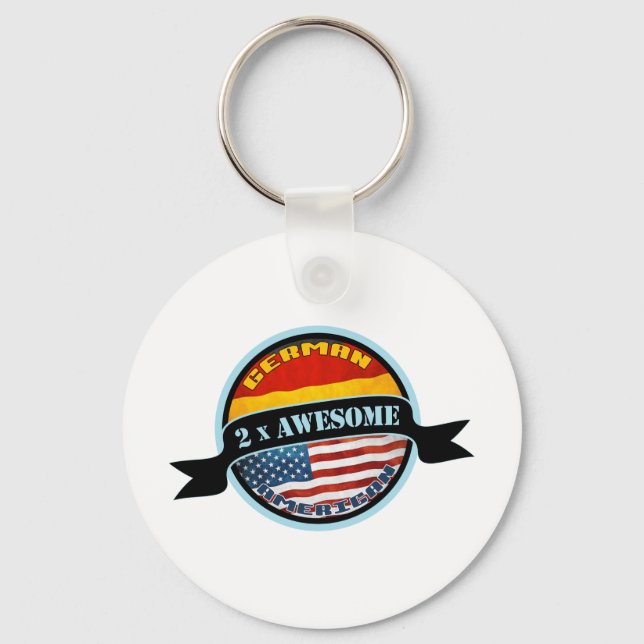 Chaveiro Alemão americano 2x incrível (Frente)