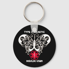 Chaveiro Alerta diabético