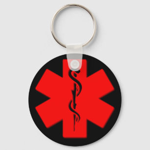 Chaveiro alerta médico