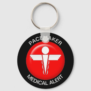 Chaveiro Alerta médico do Pacemaker