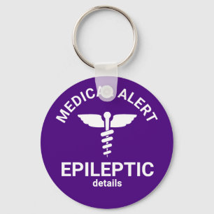 Chaveiro Alerta médico epiléptico