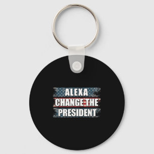 Chaveiro Alexa Muda O Presidente Engraçado Trump