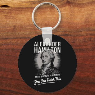 Chaveiro Alexander Hamilton Escreveu 51 Ensaios Em 6 Meses
