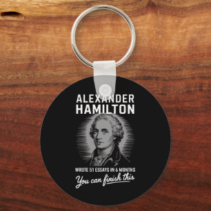 Chaveiro Alexander Hamilton Escreveu 51 Ensaios Em 6 Meses