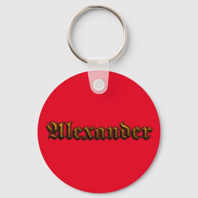 Chaveiro Alexander Key Ring (Frente)