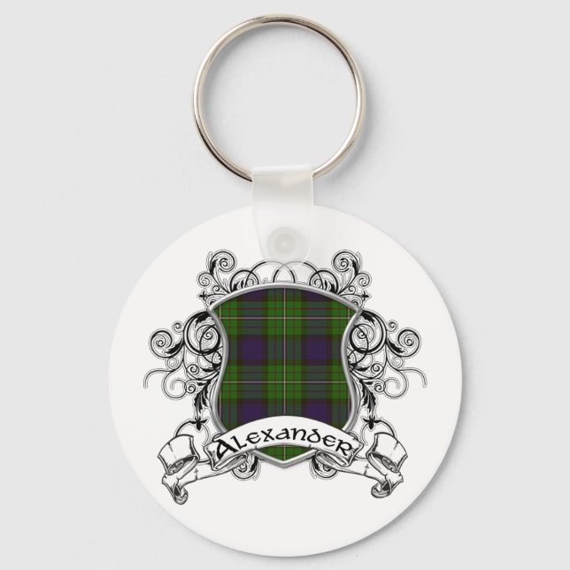 Chaveiro Alexander Tartan Shield (Frente)