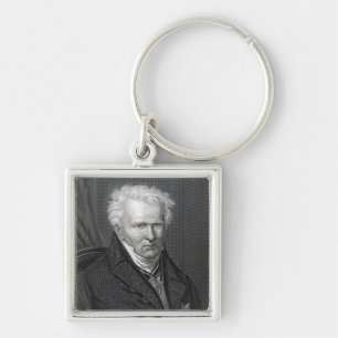 Chaveiro Alexander von Humboldt, gravado por C. Cozimento