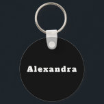 Chaveiro Alexandra<br><div class="desc">Schlüsselanhänger mit Namen Alexandra</div>