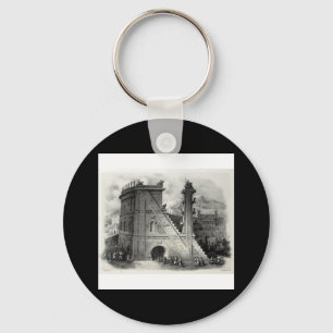 Chaveiro Alfabeto Pittorico de Antonio Basoli: Letra N