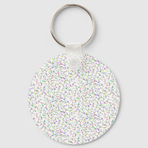Chaveiro Alfaiates de Costura Coloridos Vestido Branco Alfa