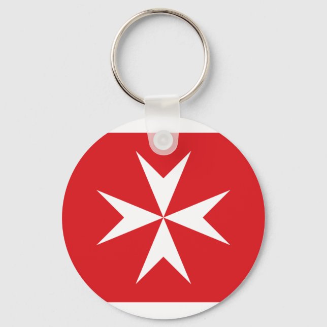 Chaveiro Alferes Civis De Malta, Bandeira Maldivas (Frente)