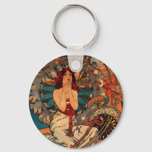 Chaveiro Alfons Mucha Mônaco Monte Carlo