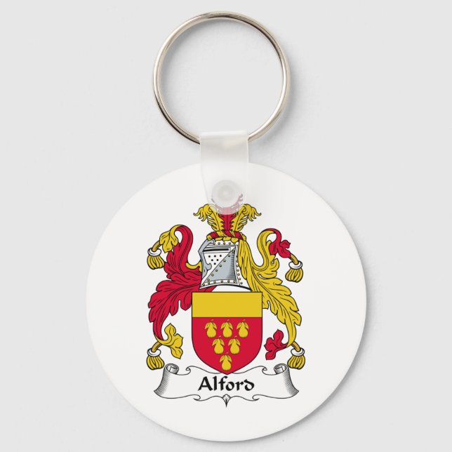 Chaveiro Alford Family Crest (Frente)