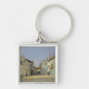 Chaveiro Alfred Sisley   Rua de la Chaussee em Argenteuil