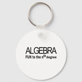 Chaveiro Álgebra - diversão até o nono grau