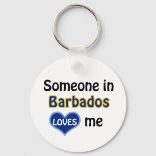 Chaveiro Alguém em Barbados me ama